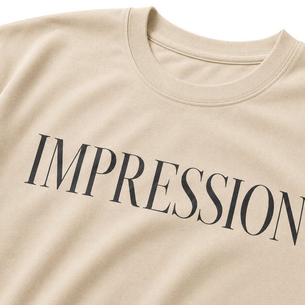 "Impression" Minimal Tee
