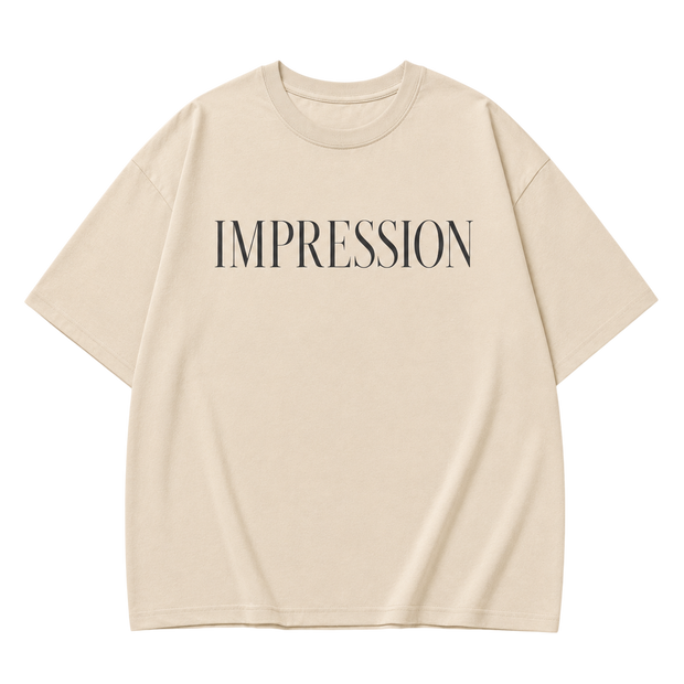 "Impression" Minimal Tee