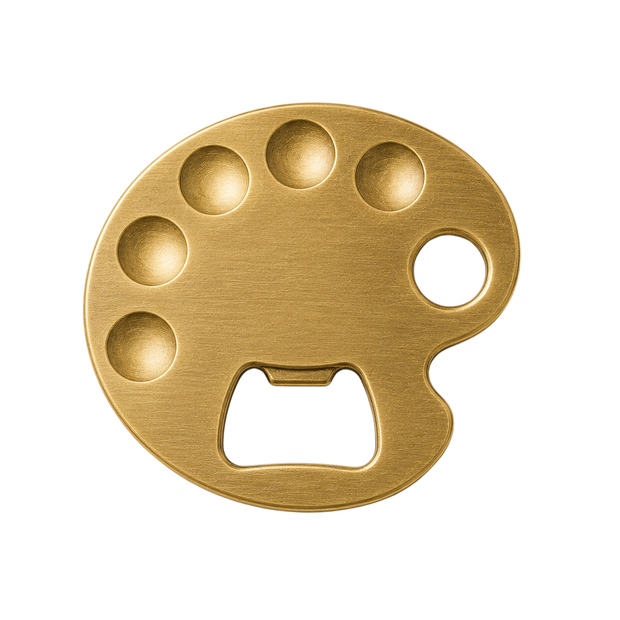 Palette-Shaped Bottle Opener