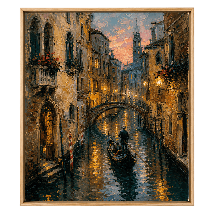 Venice Canal at Twilight
