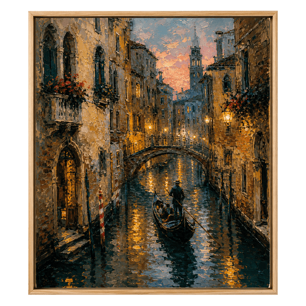Venice Canal at Twilight