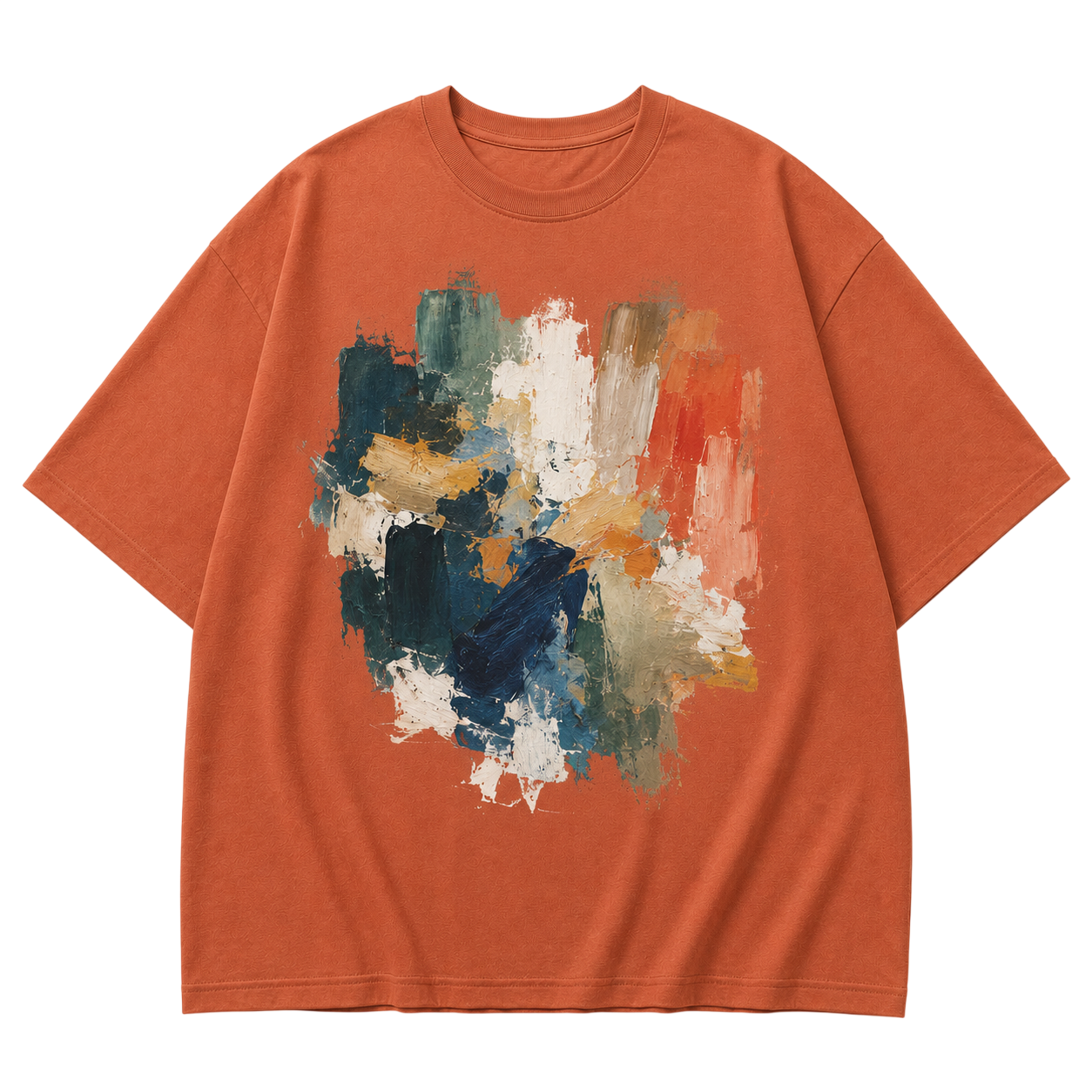 Abstract Brushstroke Tee