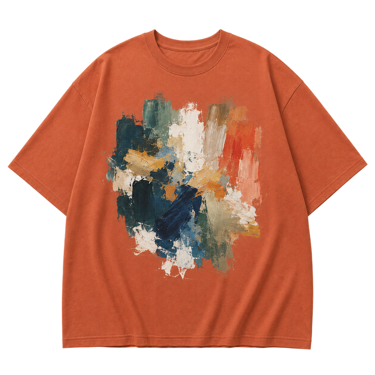 Abstract Brushstroke Tee