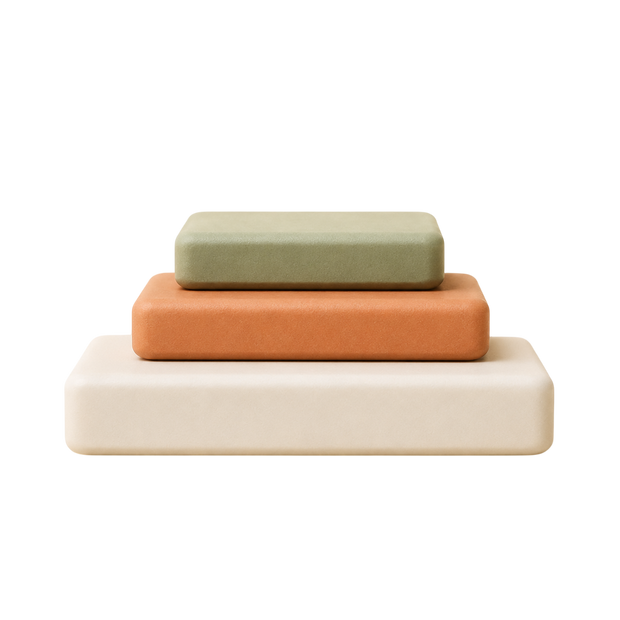"ART" Shaped Eraser Set