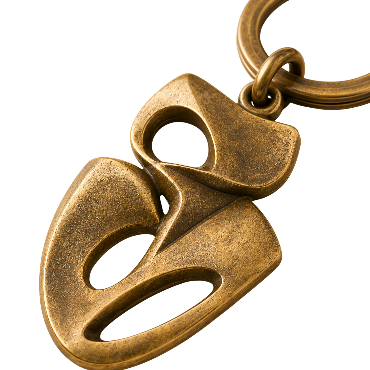 Abstract Shape Keychain