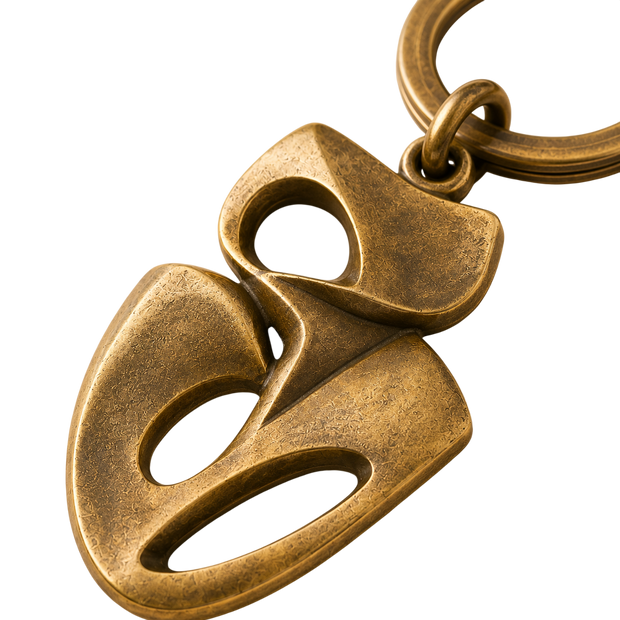 Abstract Shape Keychain