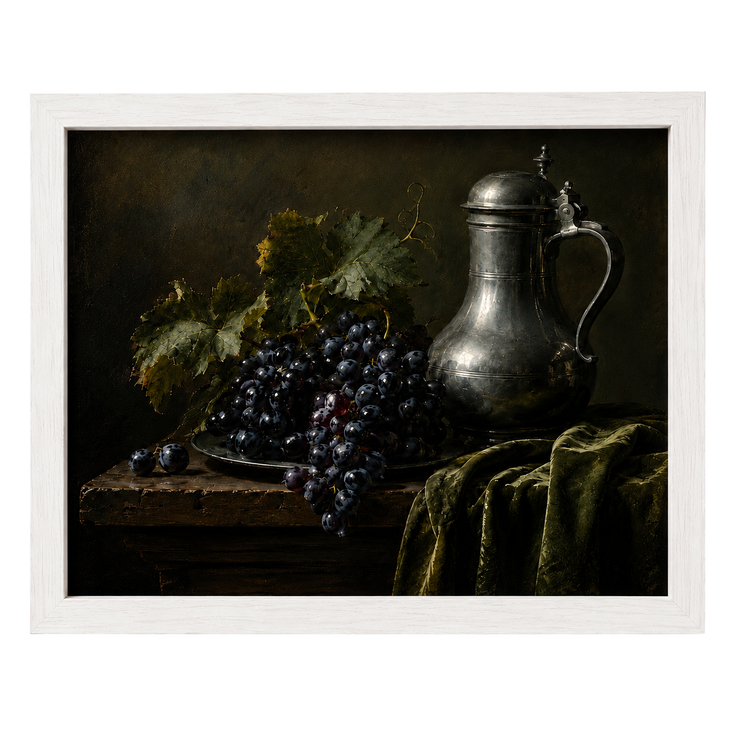 Grapes and Pewter