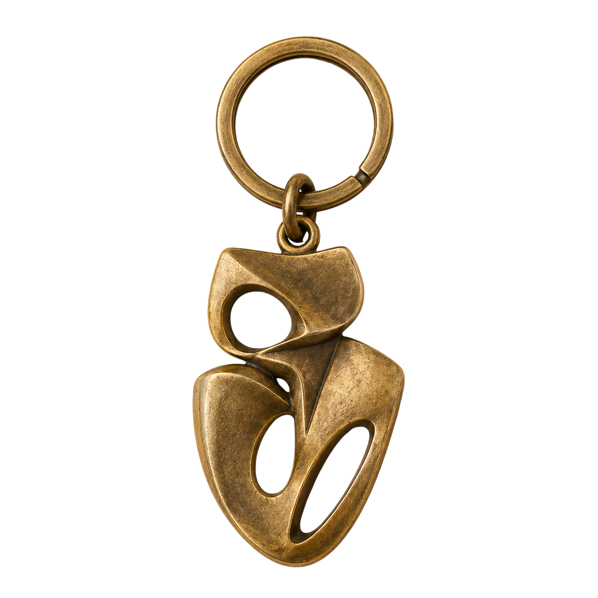 Abstract Shape Keychain