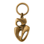 Abstract Shape Keychain