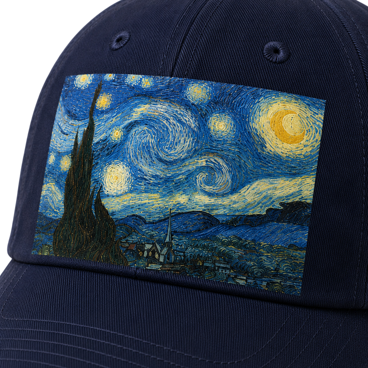 Van Gogh Print Cap