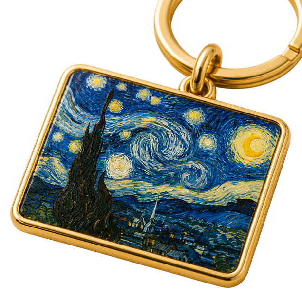 Mini "Starry Night" Keychain