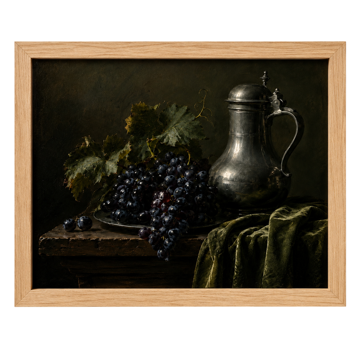 Grapes and Pewter