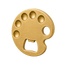 Palette-Shaped Bottle Opener