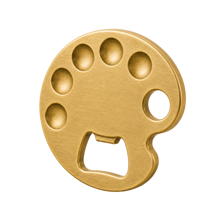 Palette-Shaped Bottle Opener