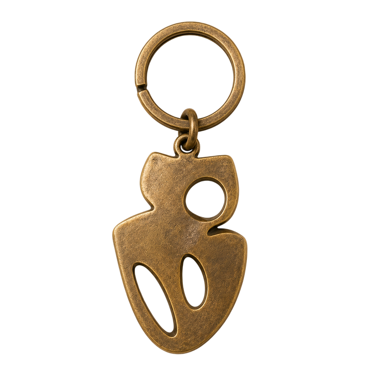 Abstract Shape Keychain