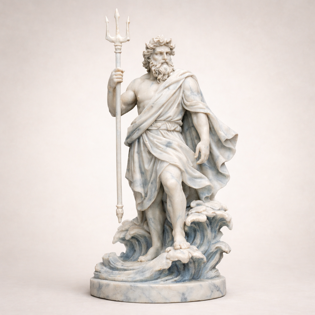 Poseidon Sculpture Mini