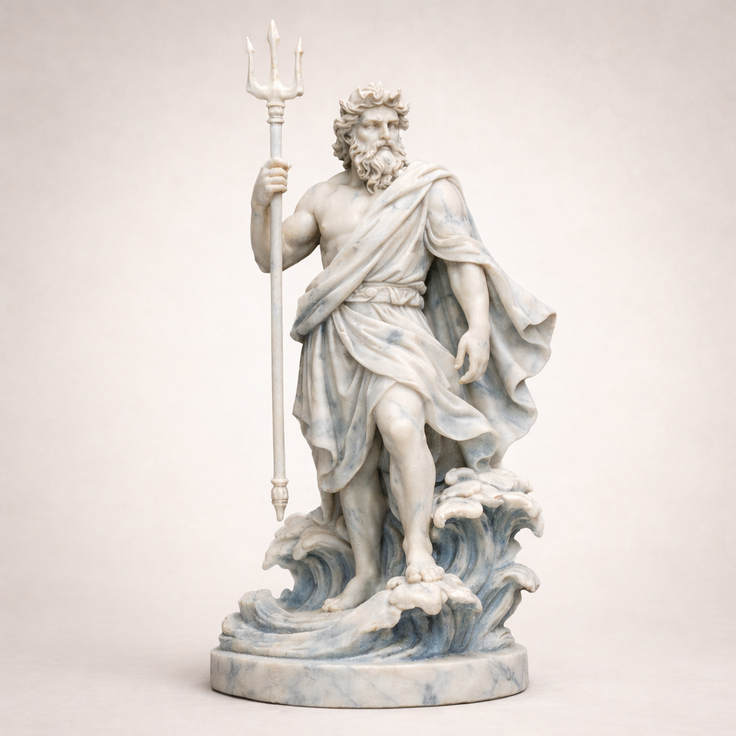 Poseidon Sculpture Mini