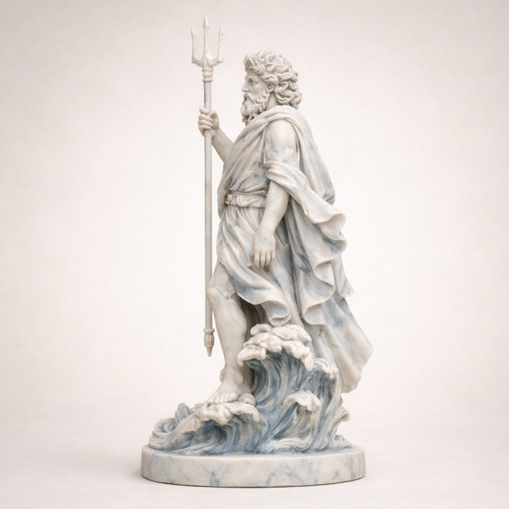 Poseidon Sculpture Mini