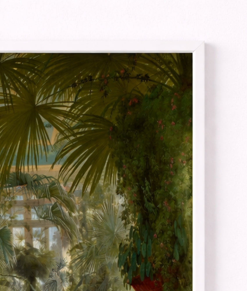 The Interior of the Palm House on the Pfaueninsel Near Potsdam