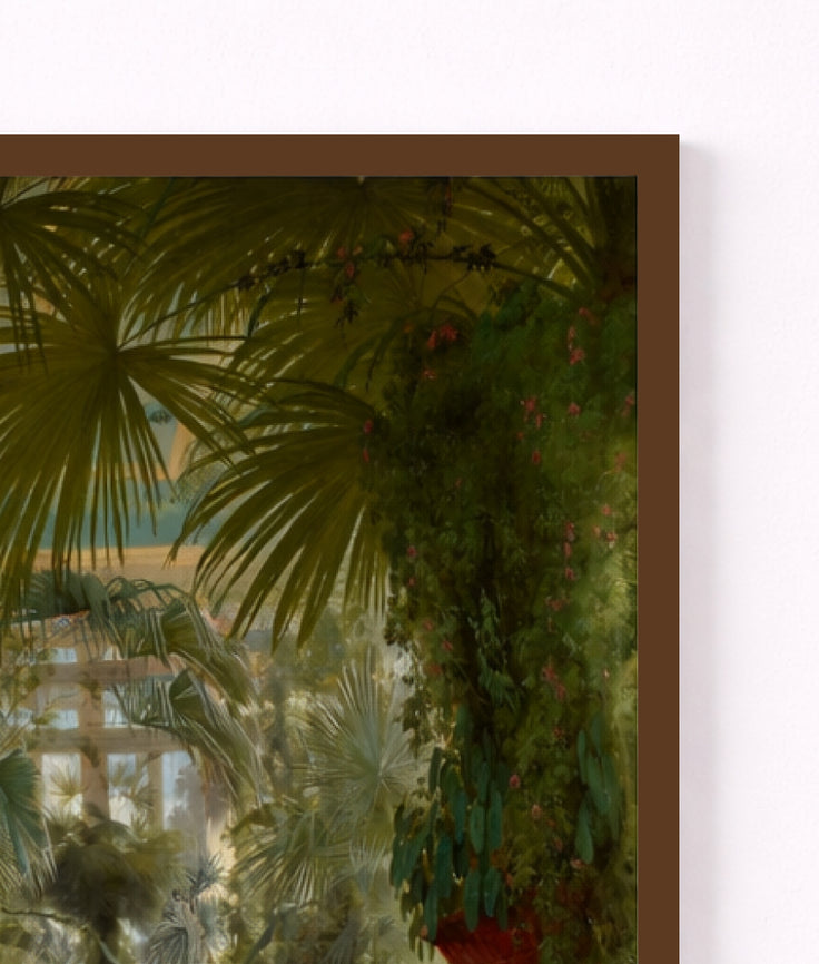 The Interior of the Palm House on the Pfaueninsel Near Potsdam