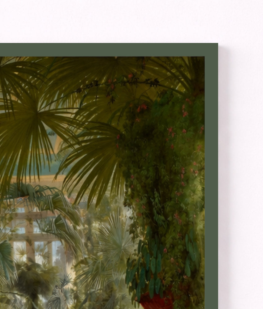 The Interior of the Palm House on the Pfaueninsel Near Potsdam