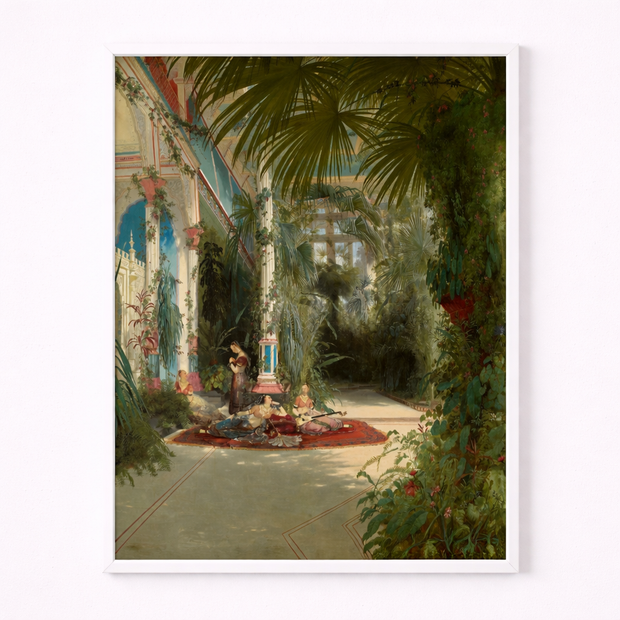 The Interior of the Palm House on the Pfaueninsel Near Potsdam