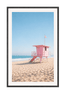 The Pink Lifeguard Tower