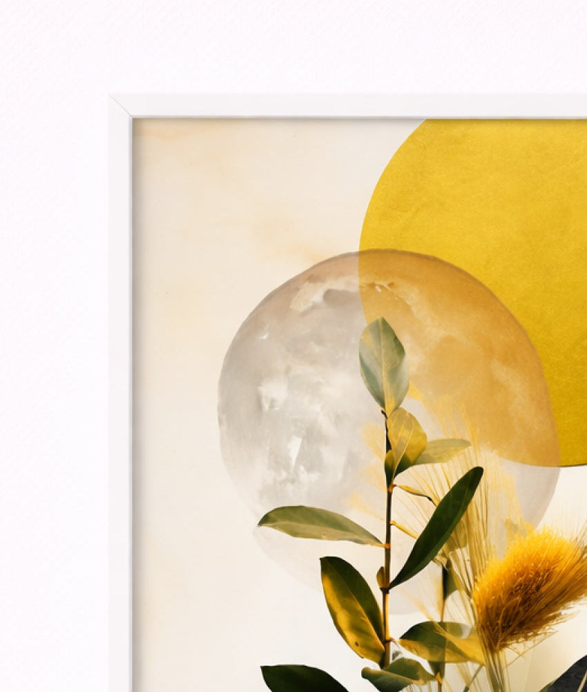 Abstract Mountain Bloom