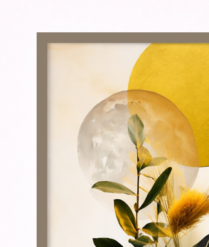 Abstract Mountain Bloom