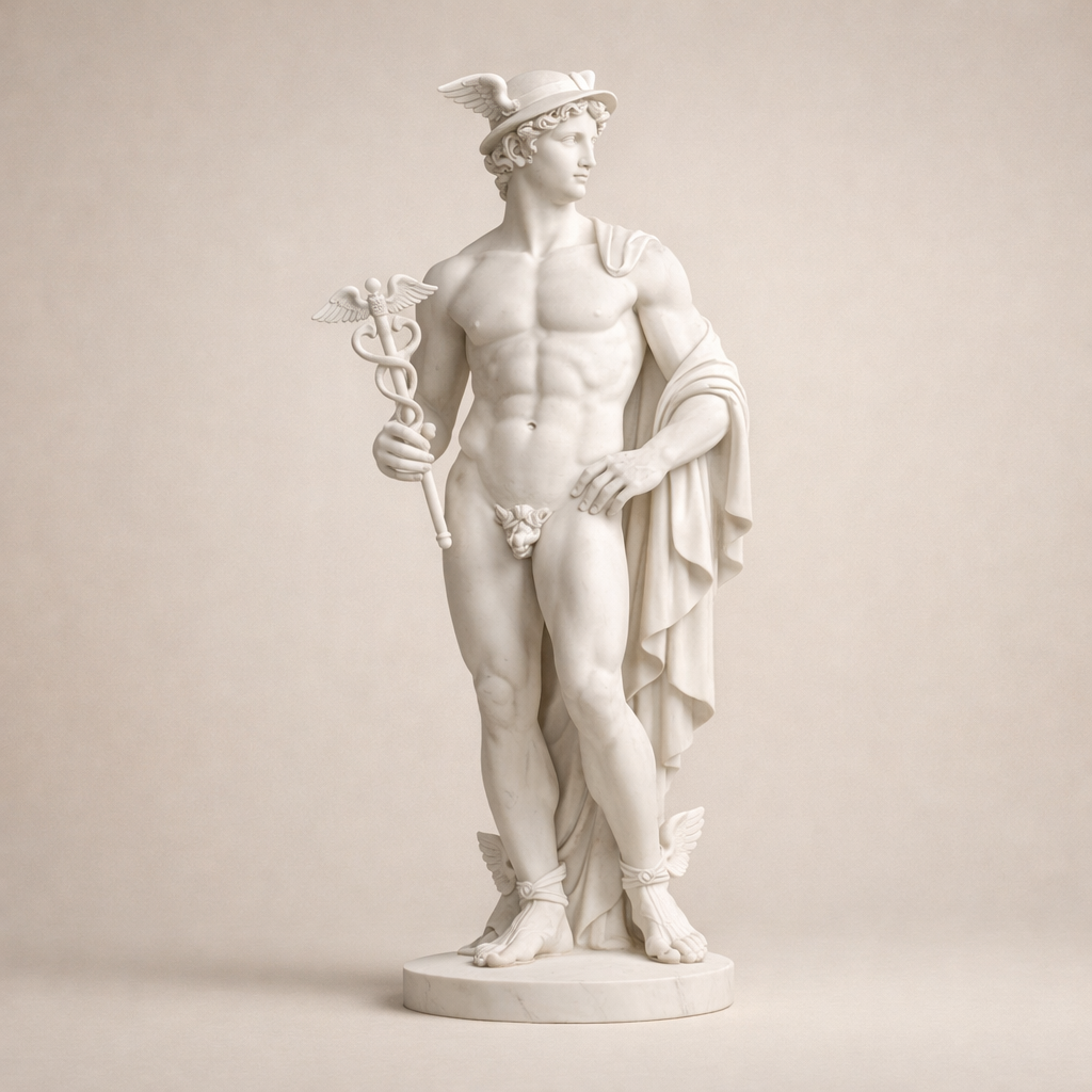 Hermes Sculpture