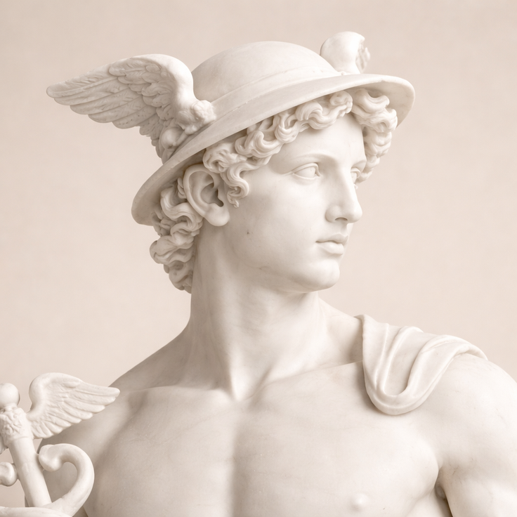 Hermes Sculpture