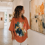 Abstract Brushstroke Tee