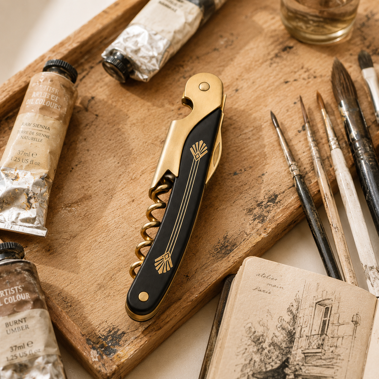 Artist Handle Corkscrew
